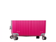 Пластиковый чемодан на колесах Hossonni розовый