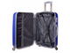 Пластиковый чемодан на колесах Hossonni синий