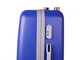 Пластиковый чемодан на колесах Hossonni синий